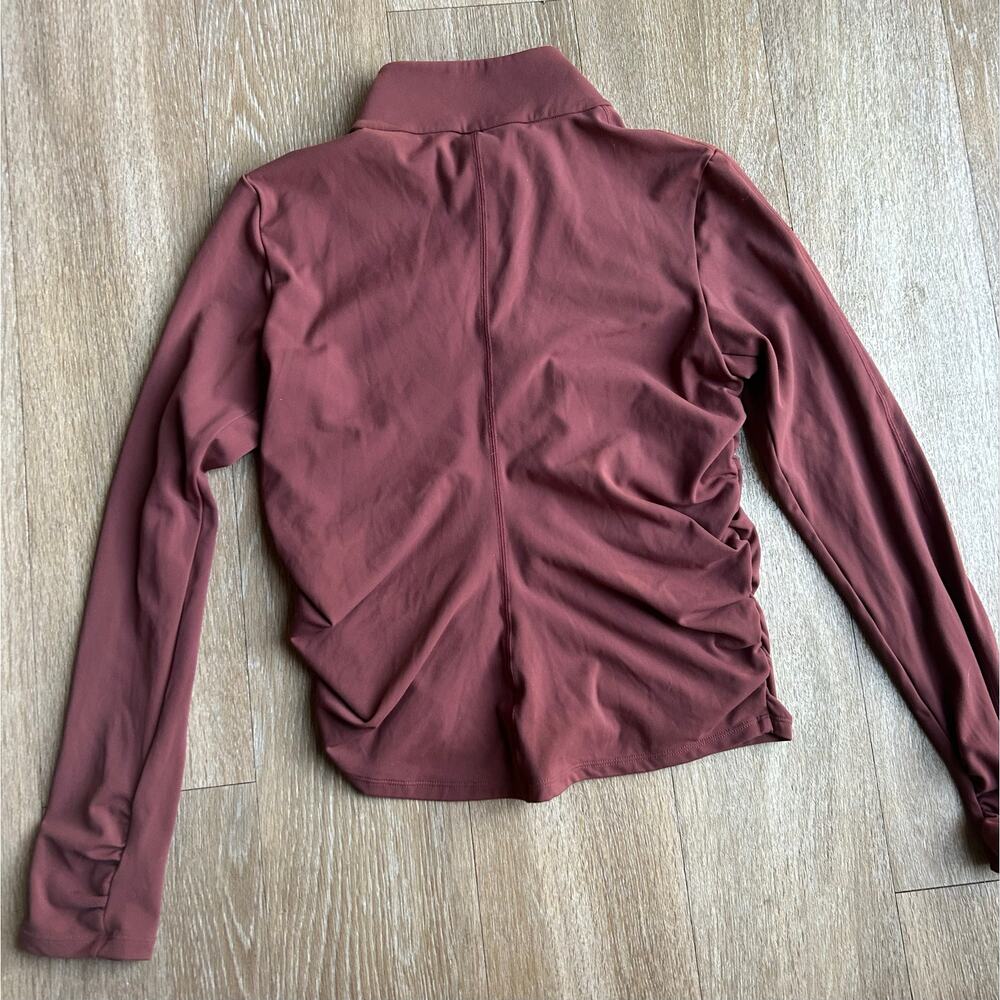 VitalityCloud II GatherJacket mauvepurple athleisureyogaPilates elevatedworkout - Picture 14 of 16